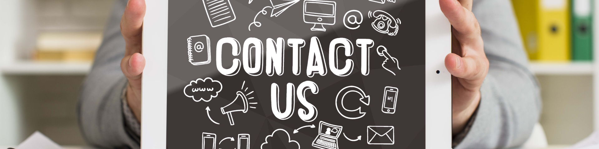Contact us banner